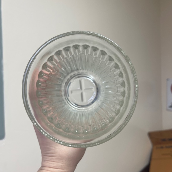 Vintage Hazel Atlas Karlsons's Mix Quick Shaker Bar Glass Mix-Serv NOS - Picture 2 of 6